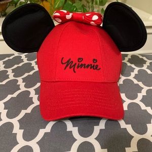 Disney Minnie Mouse Cap with Bow & Ears